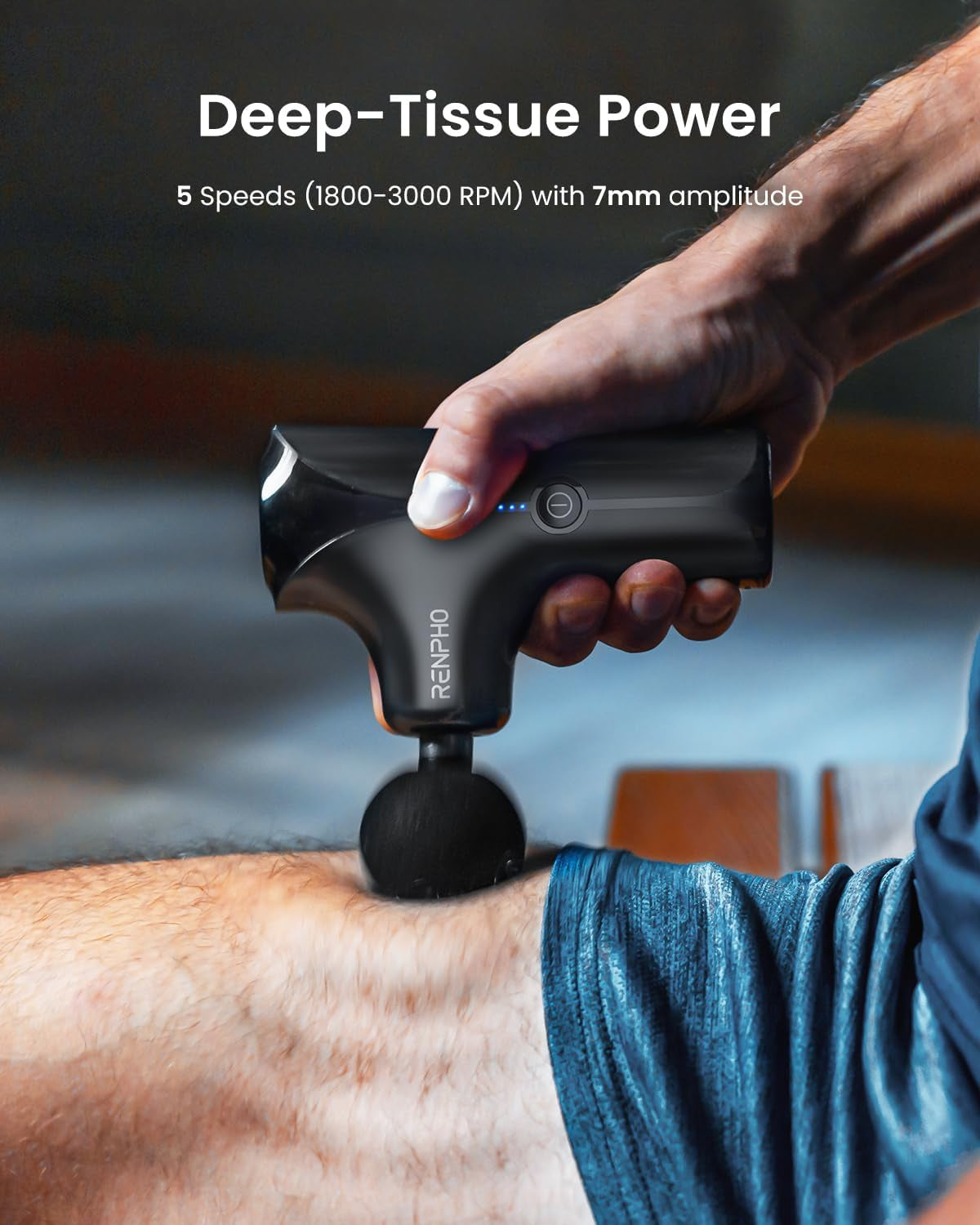 Mini Thermacool Massage Gun with Heat and Cold, Valentines Birthday Gifts for Women Mom, FSA Eligible HSA, Portable Deep Tissue Heated Relief, Travel Massage Gun with Carry Bag